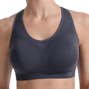 FITTIN Racerback Sports Bras for Women - Padded Seamless High Impact Support